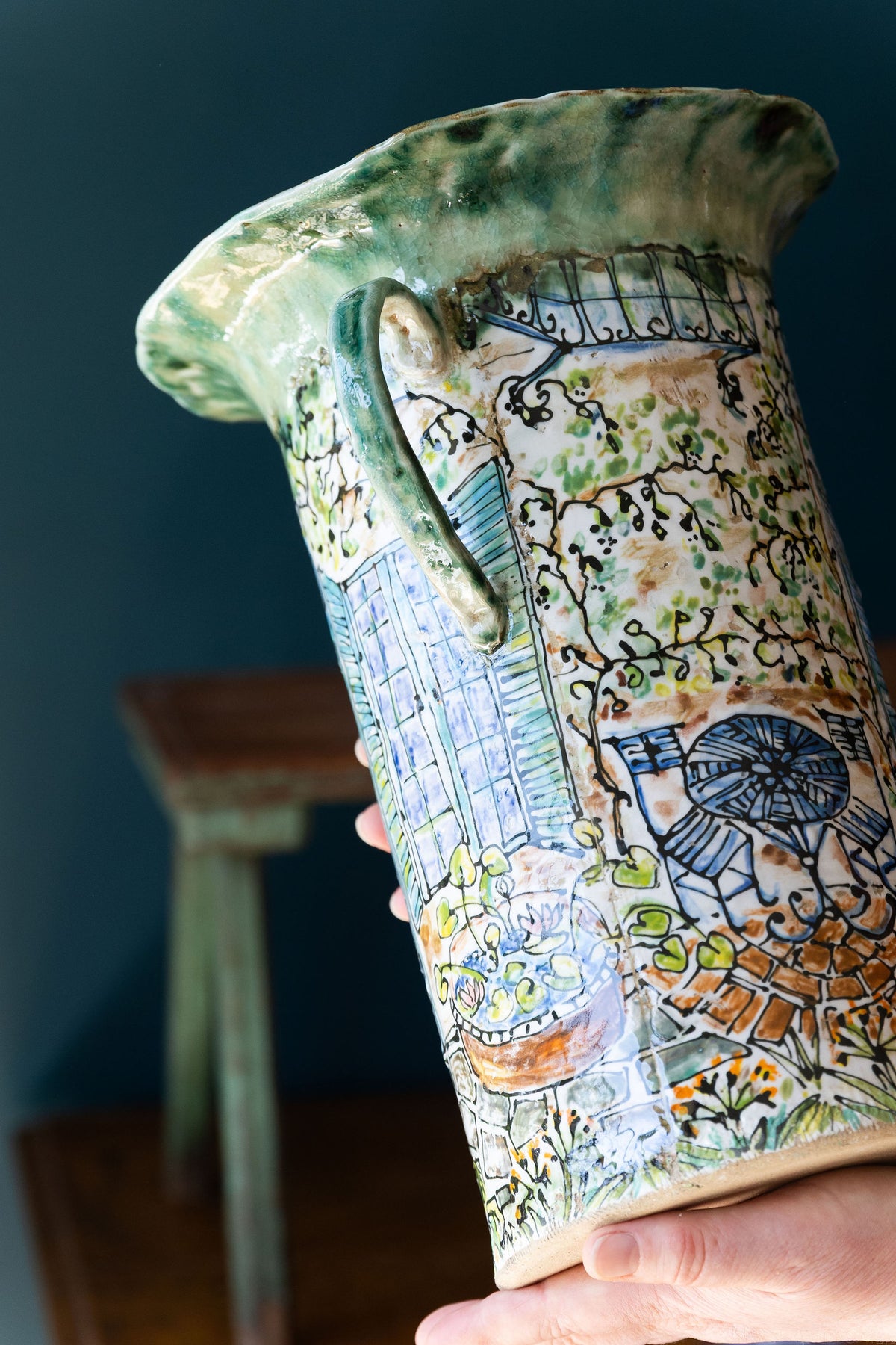 Jardin d'amour Vase