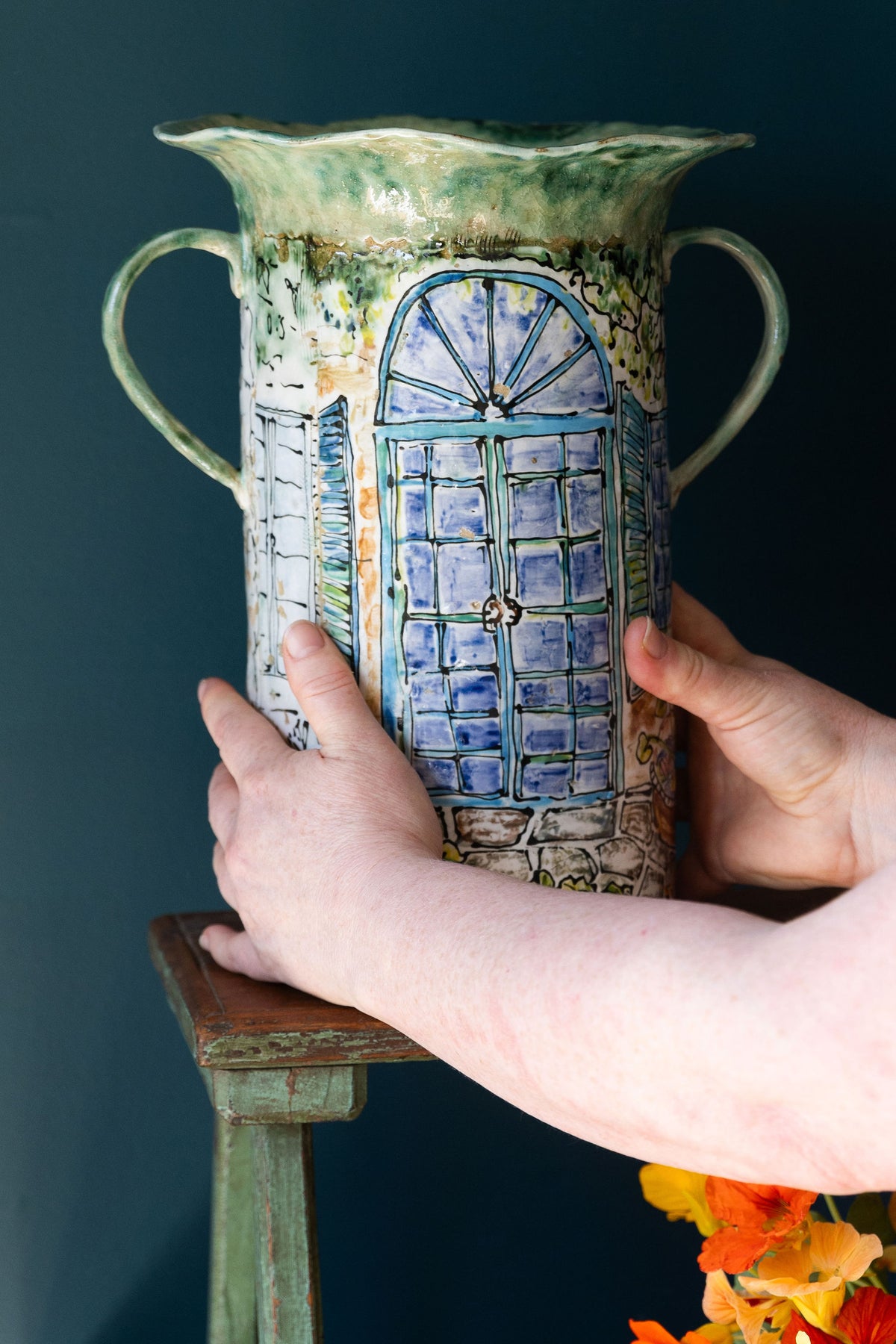 Jardin d'amour Vase
