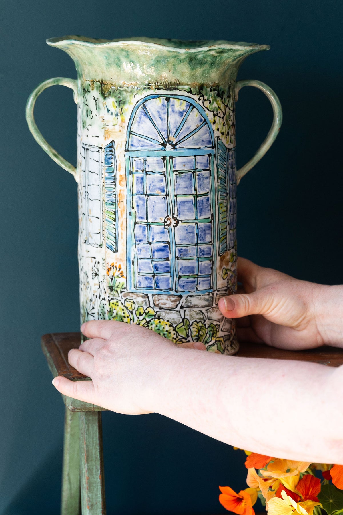 Jardin d'amour Vase