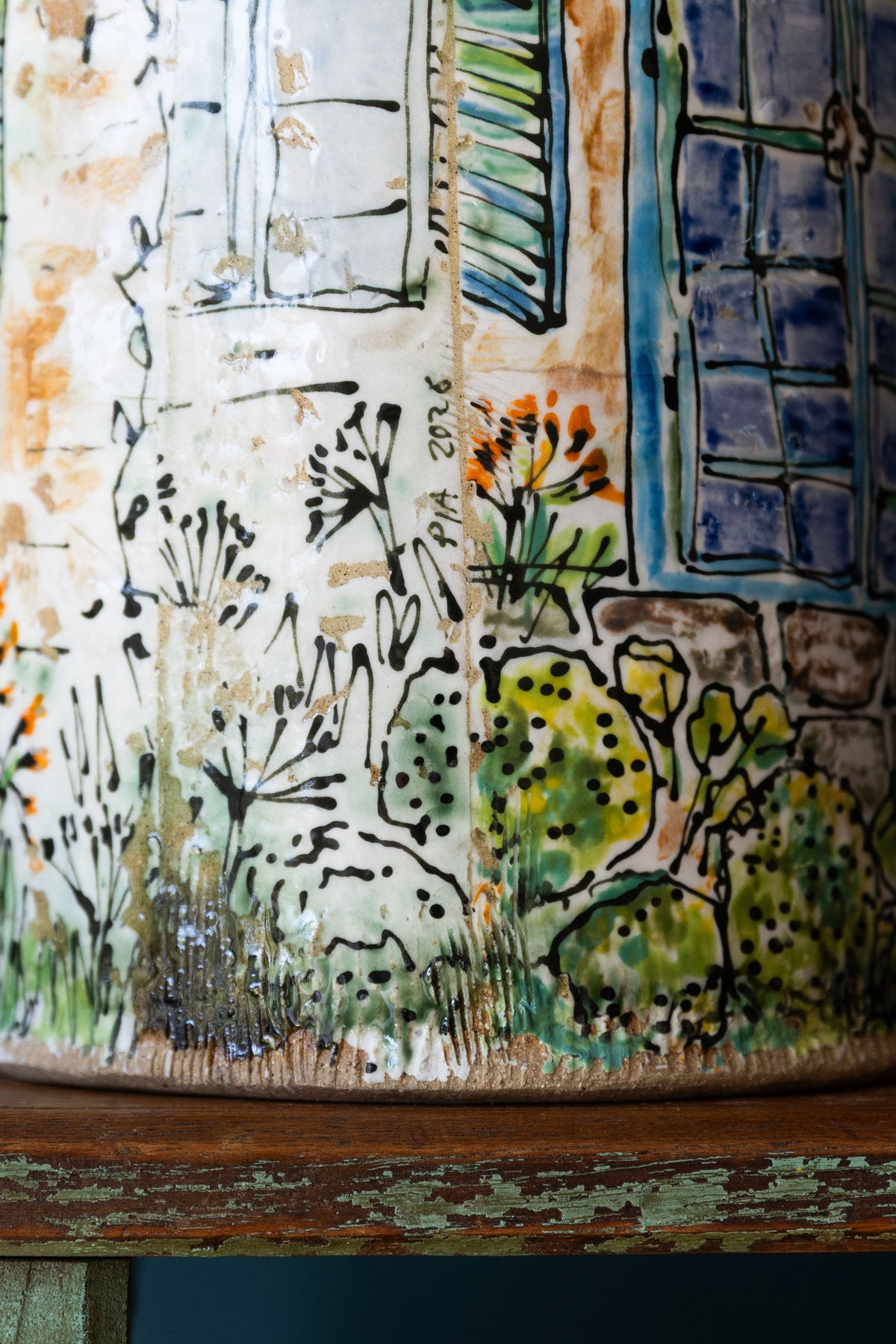 Jardin d'amour Vase