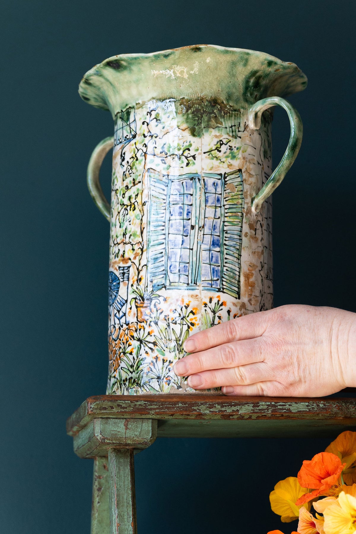 Jardin d'amour Vase
