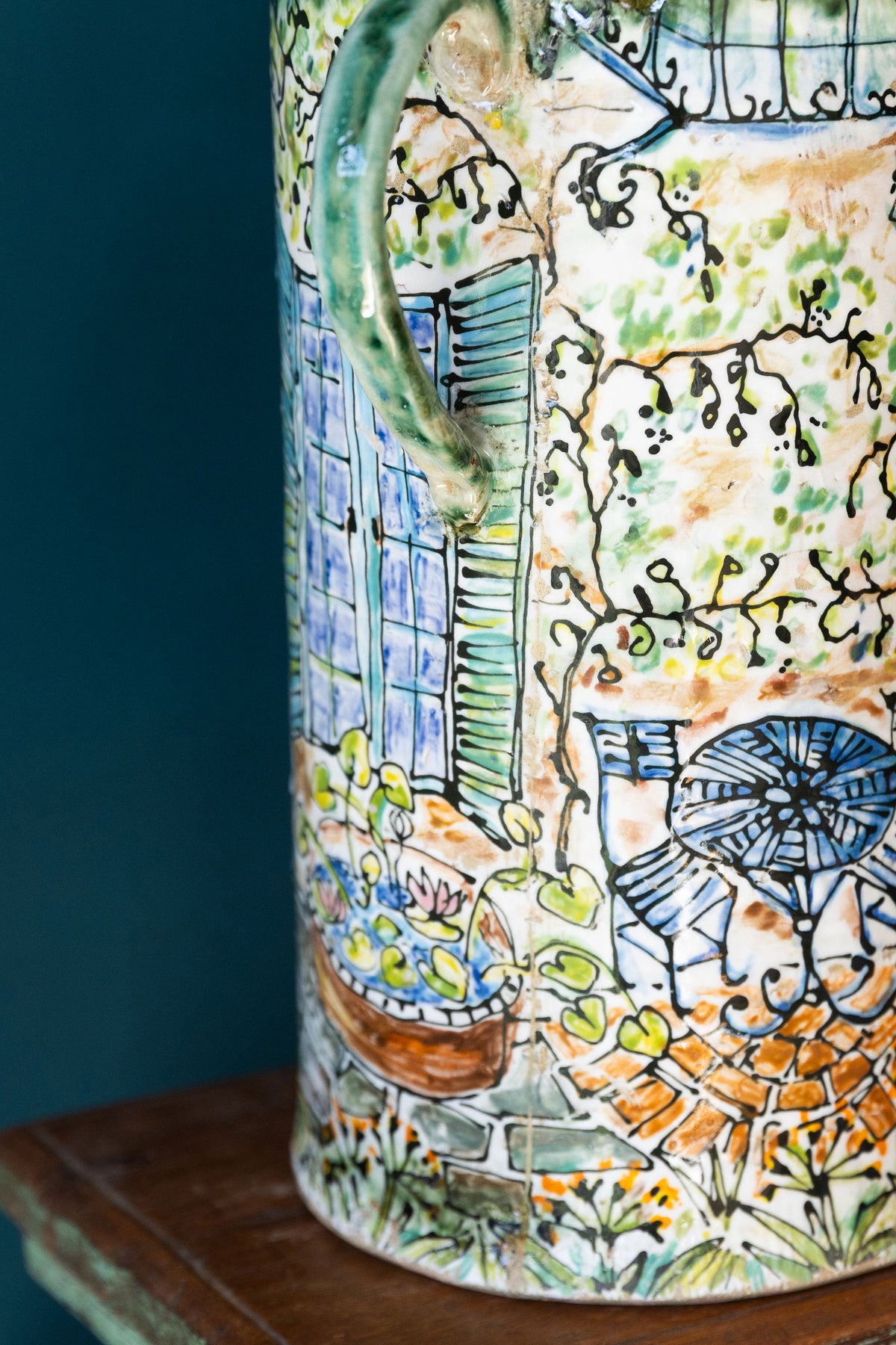 Jardin d'amour Vase