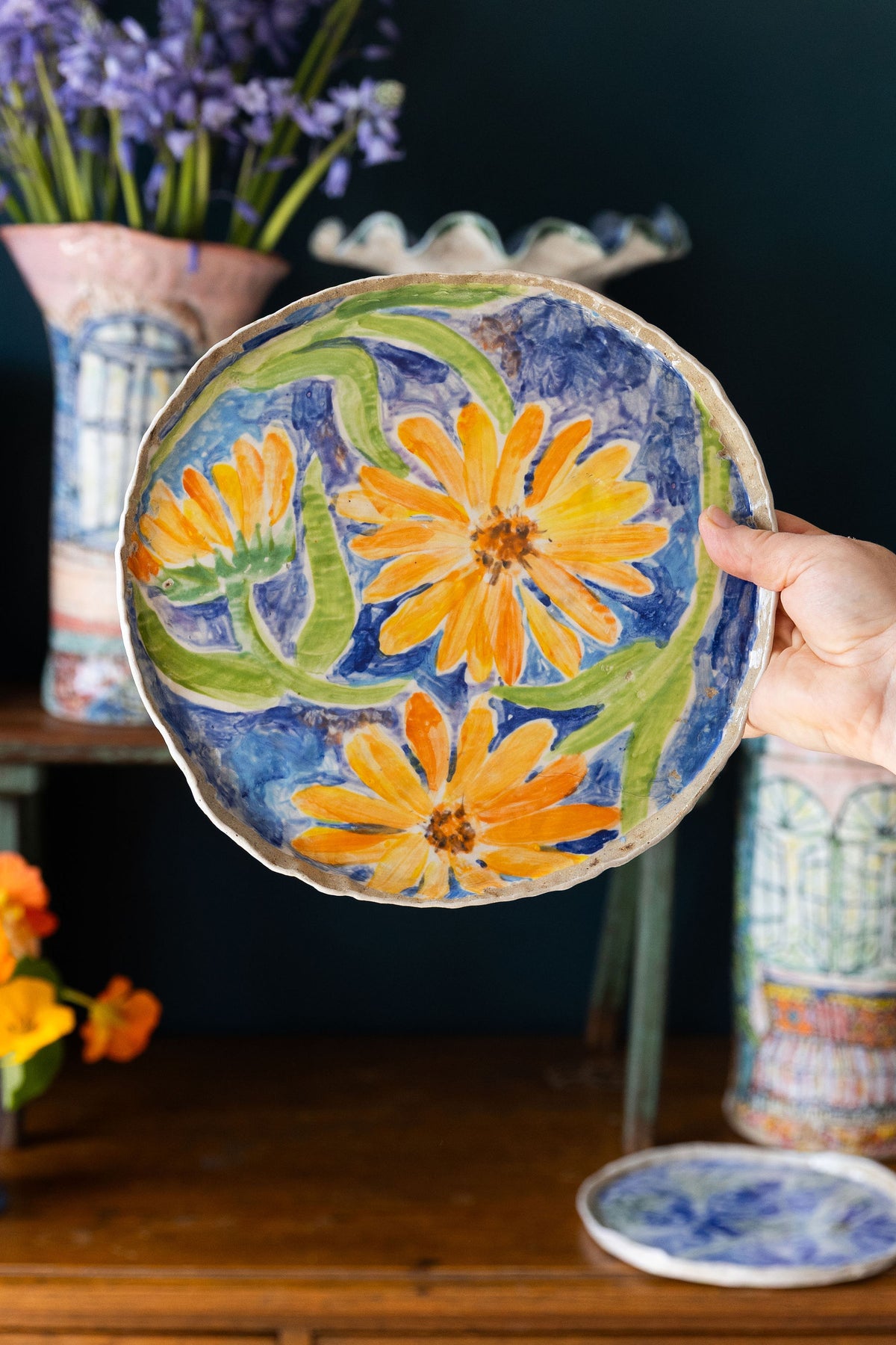 Calendula Plate