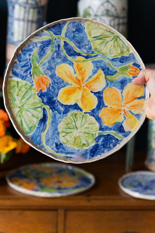 Nasturtium Plate