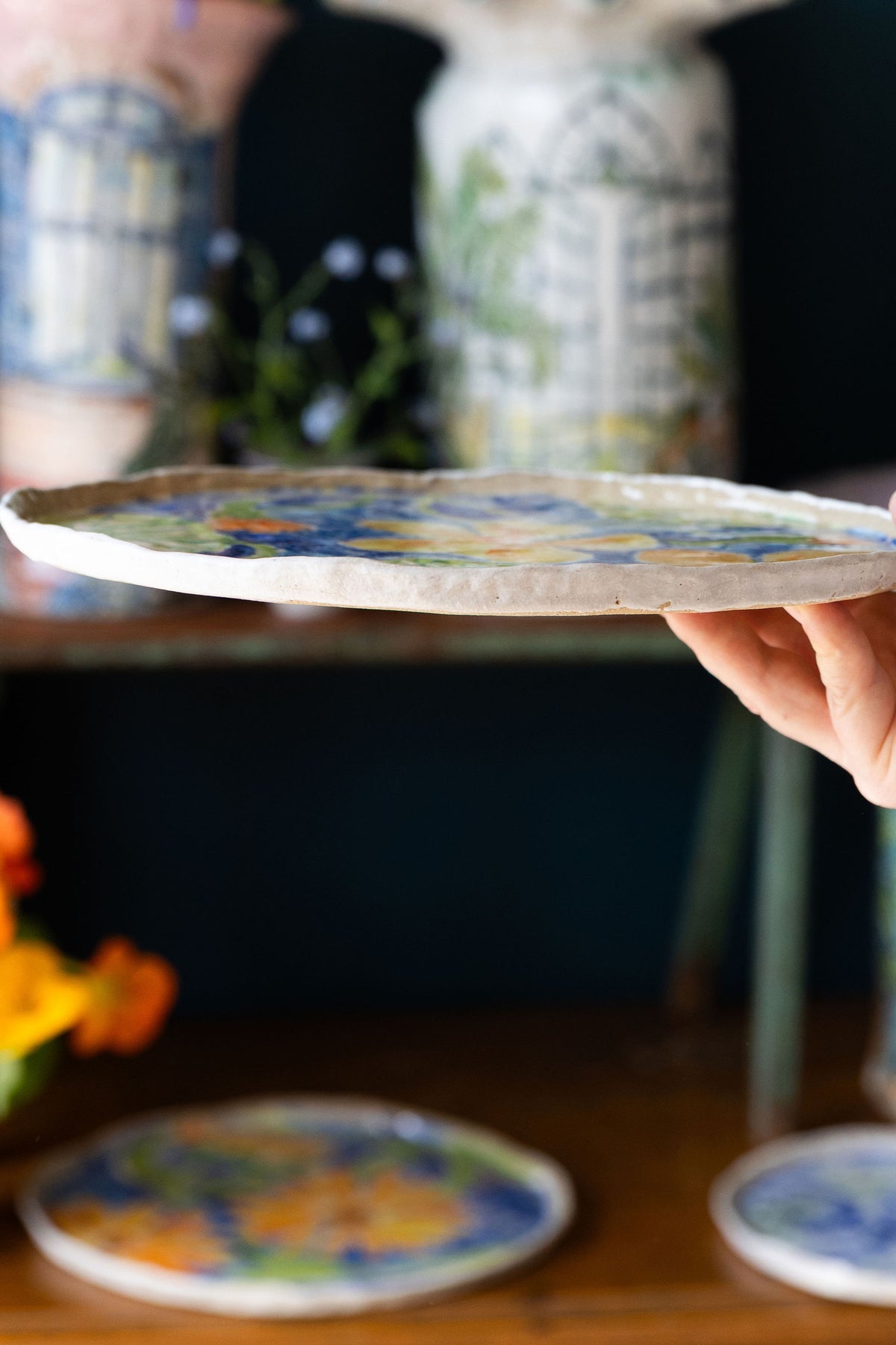 Nasturtium Plate