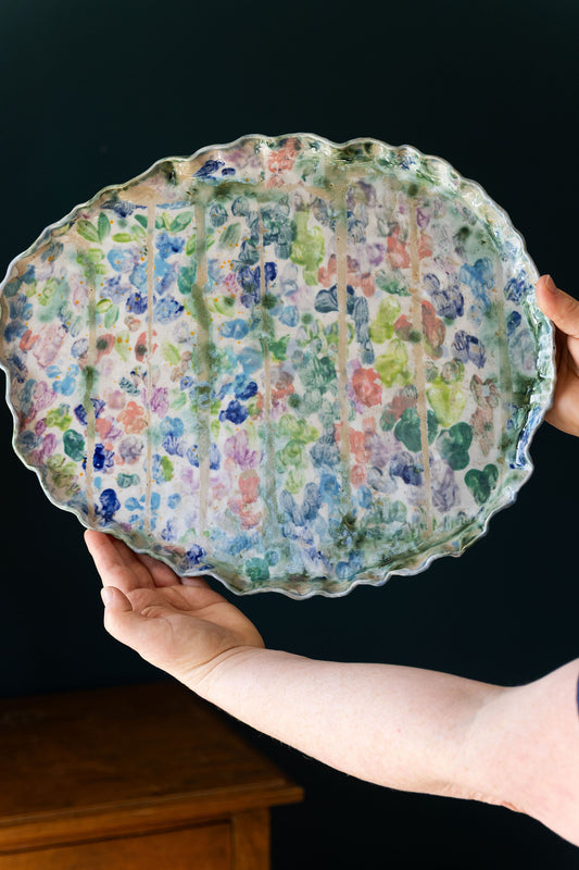 Hydrangea Dreams Platter