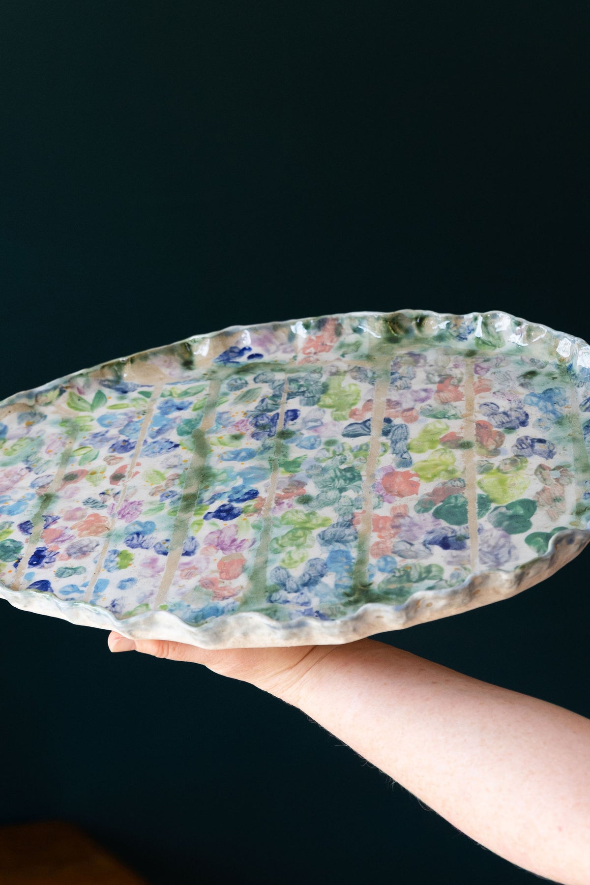 Hydrangea Dreams Platter
