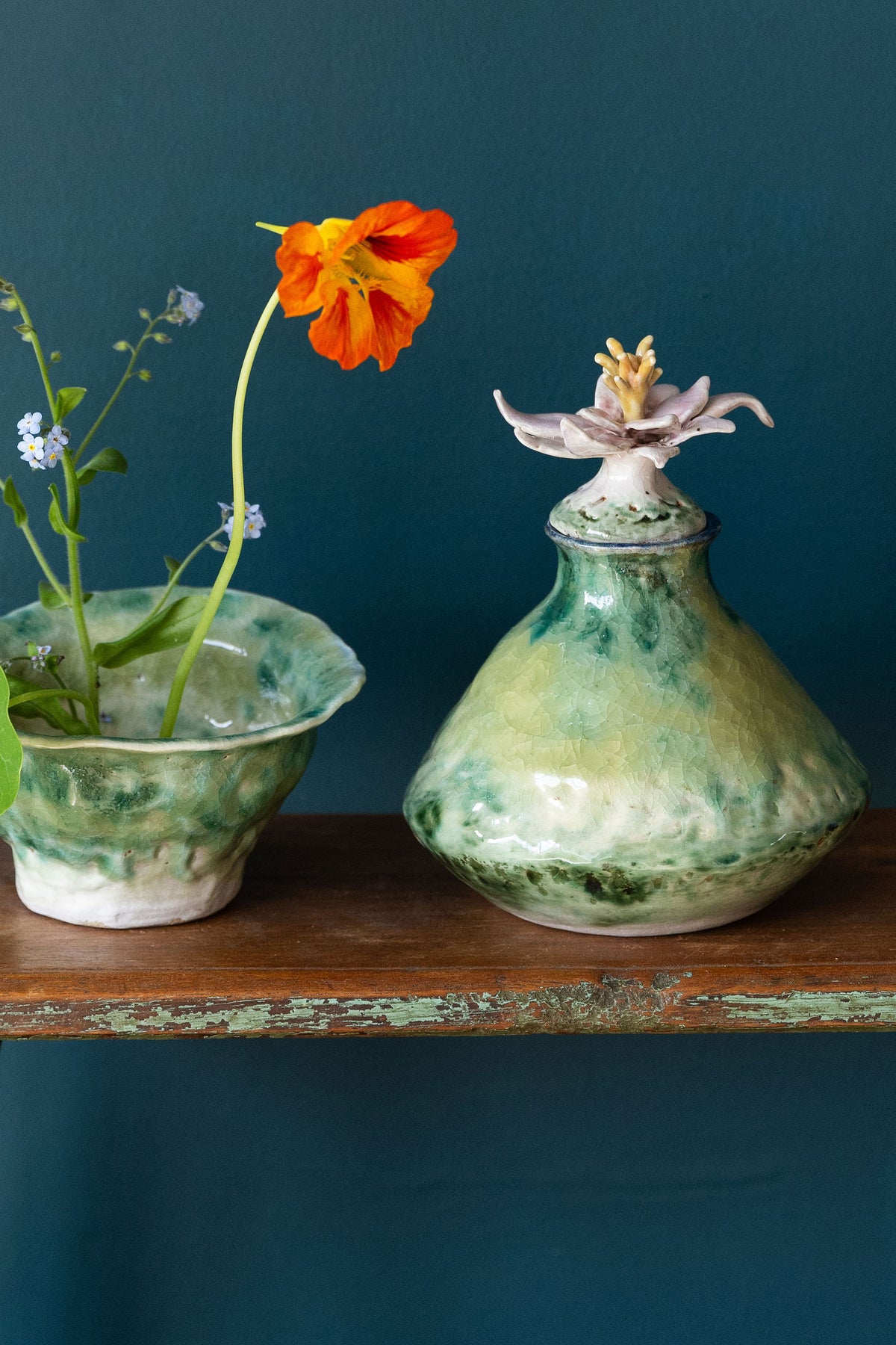 The Way Of The Flowers Urn & Vase Set