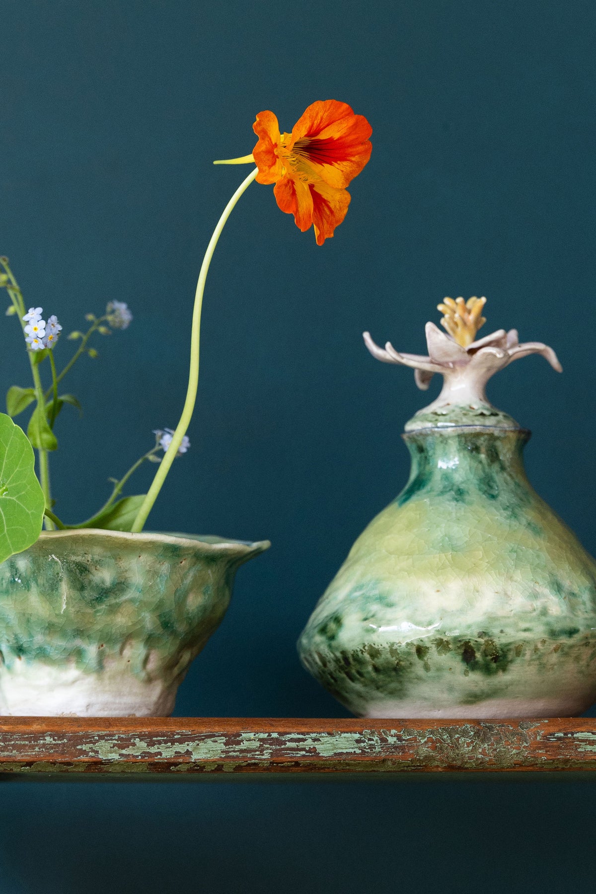 The Way Of The Flowers Urn & Vase Set