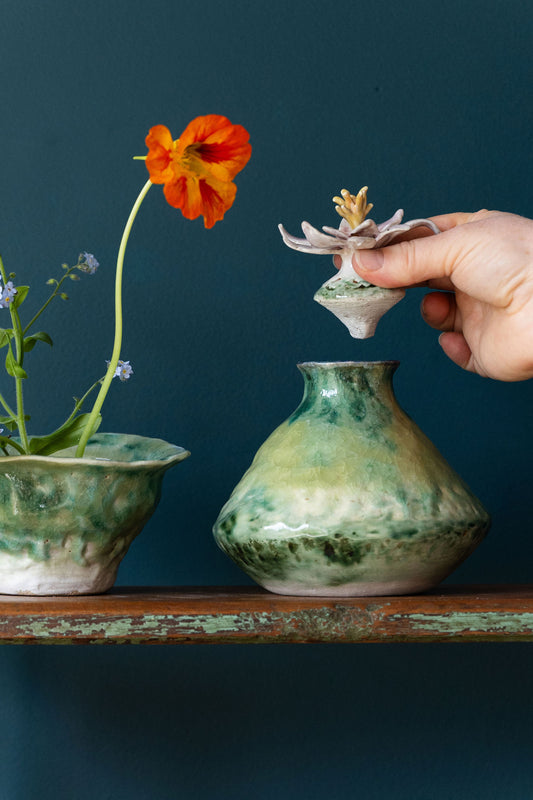 The Way Of The Flowers Urn & Vase Set