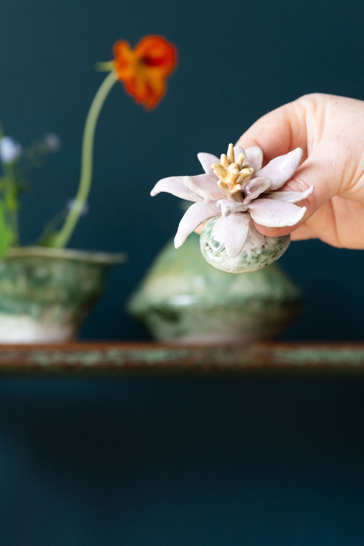 The Way Of The Flowers Urn & Vase Set