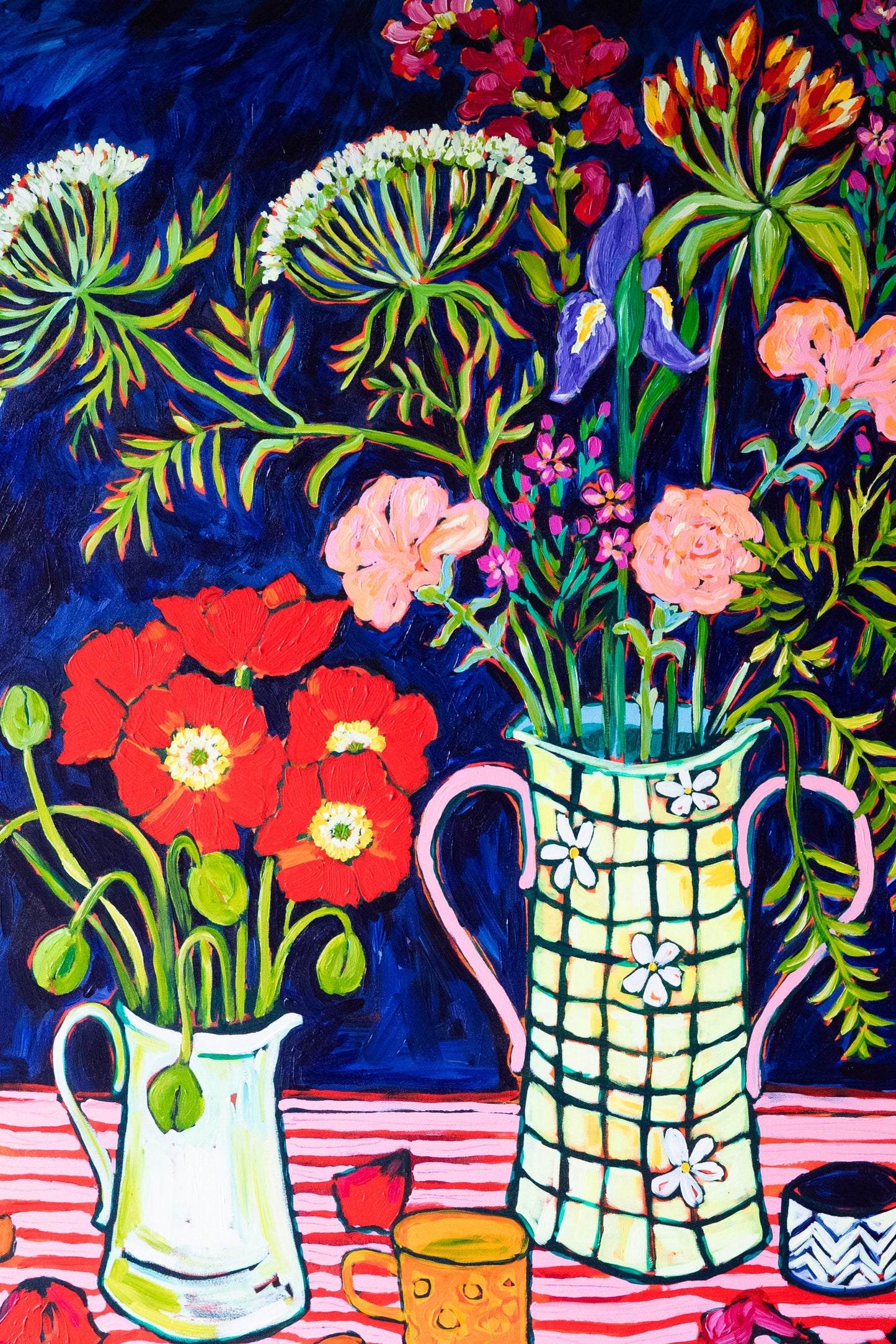 Flowers Everywhere ~ The Painting