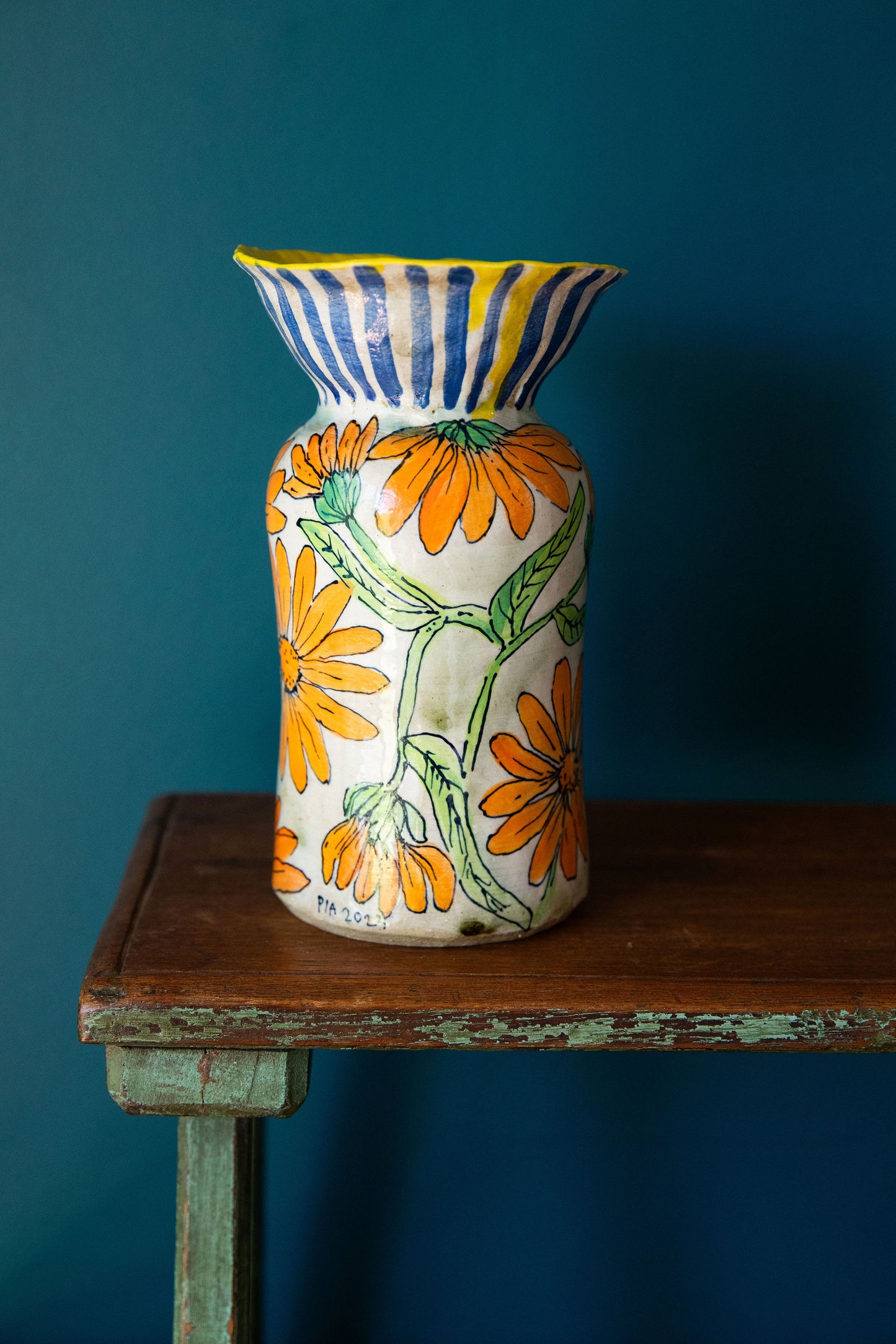 Calendula Dance Vase
