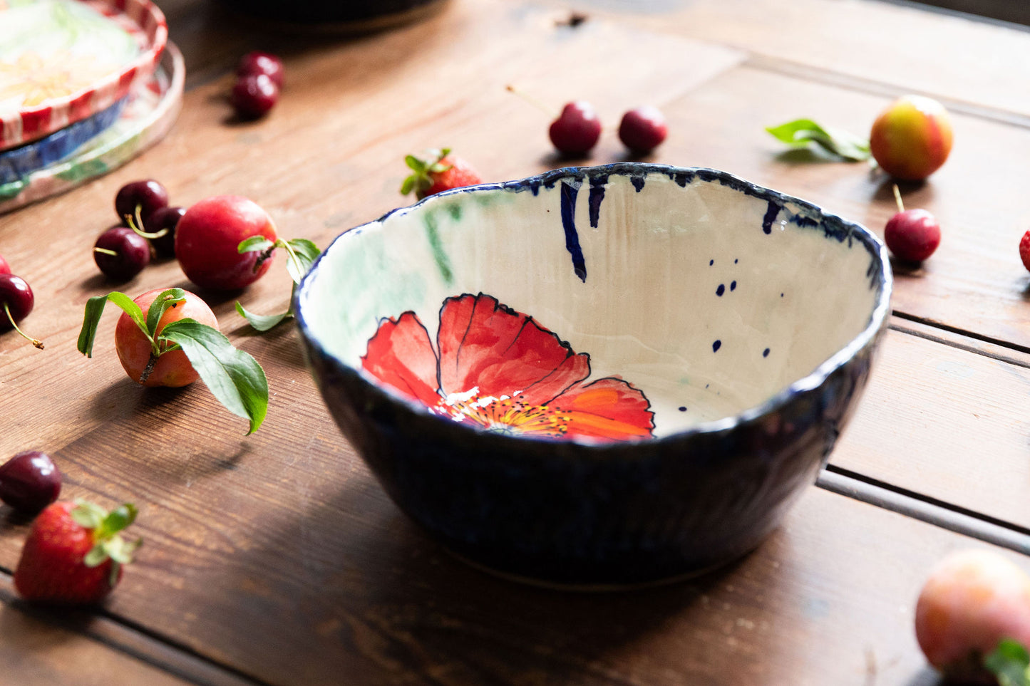 Poppy ~ Double Thick Bowl