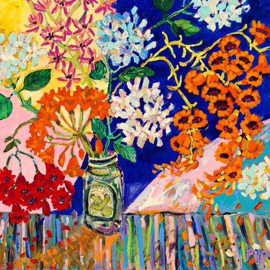 Pickle Jar ~ FRAMED CANVAS PRINT ~ limited edition