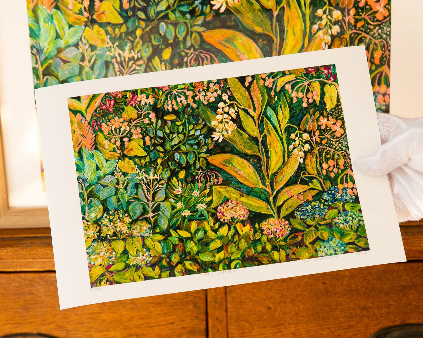 Magic Garden ~ FINE ART PRINT ~ limited edition .
-