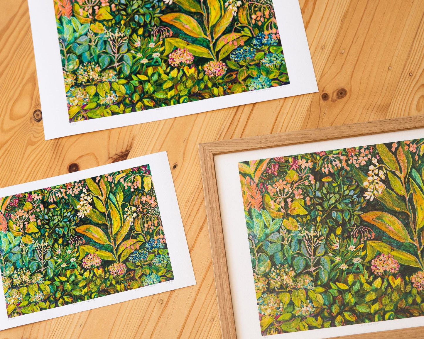 Magic Garden ~ FINE ART PRINT ~ limited edition .
-