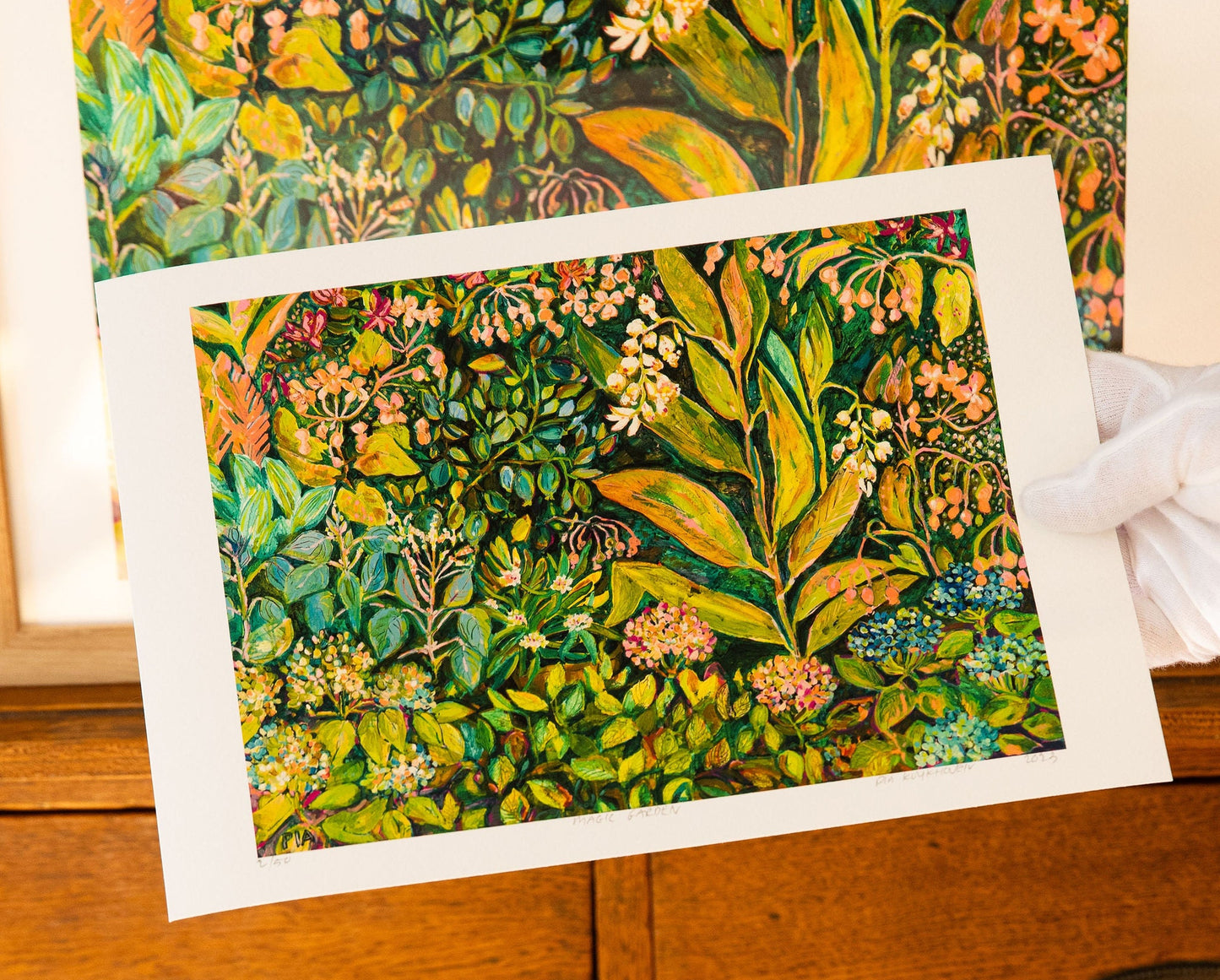 Magic Garden ~ FINE ART PRINT ~ limited edition .
-
