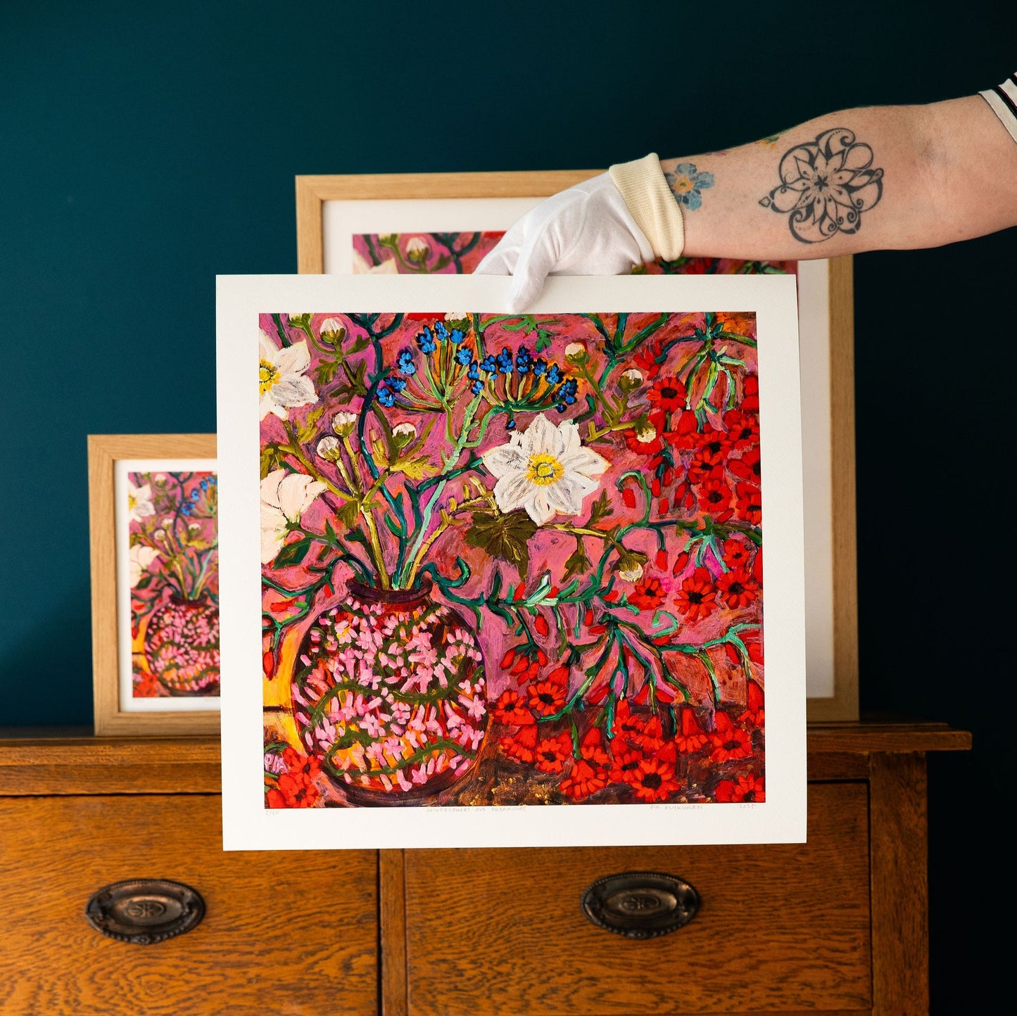 Windflowers And Dreamvines ~ FINE ART PRINT ~ limited edition