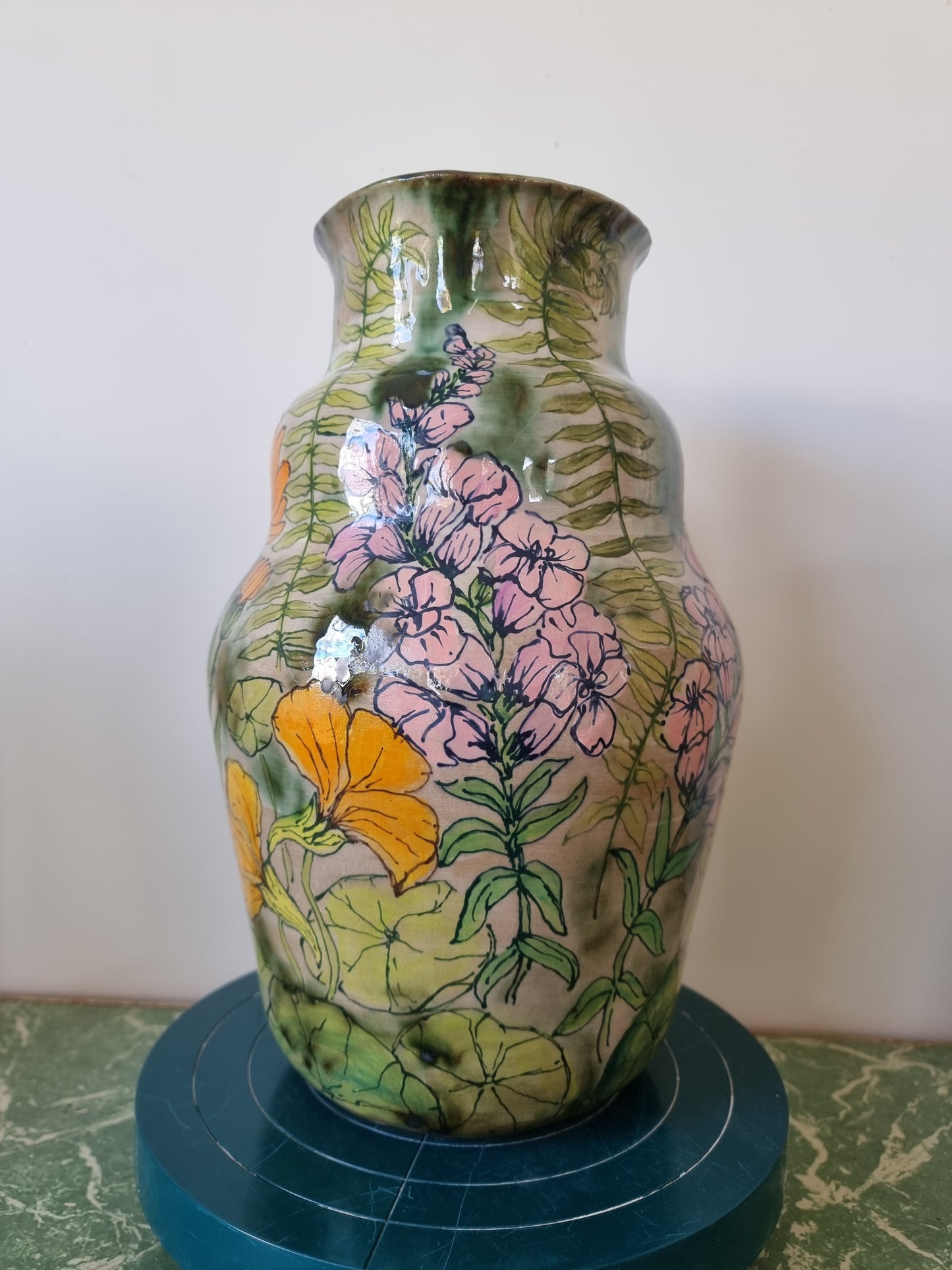 Moody Twilight Garden Vase