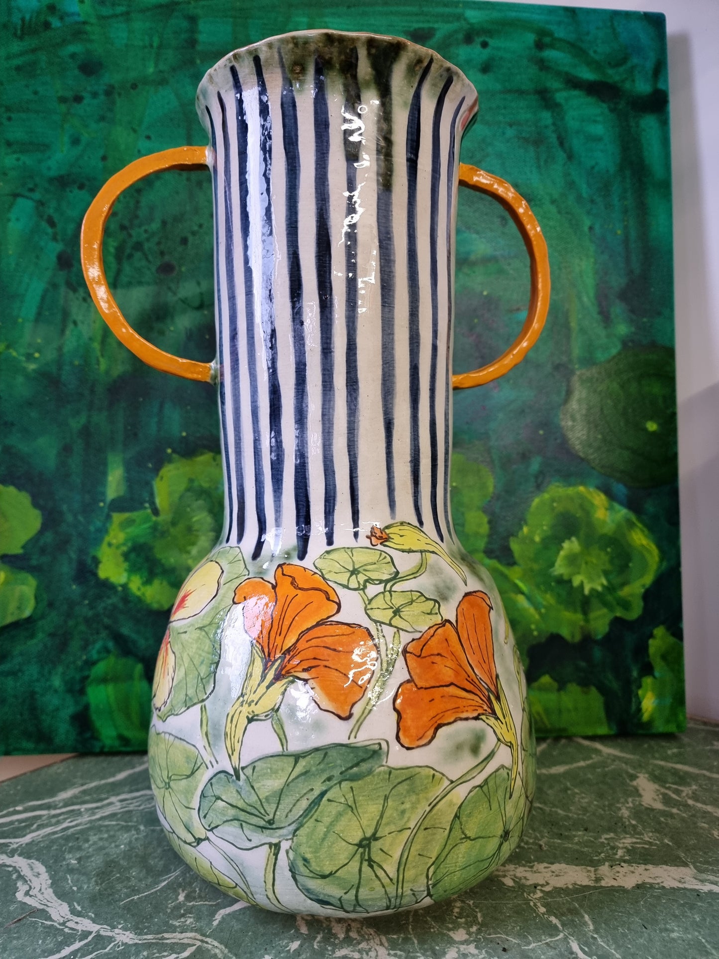 The Nasturtium Party Vase