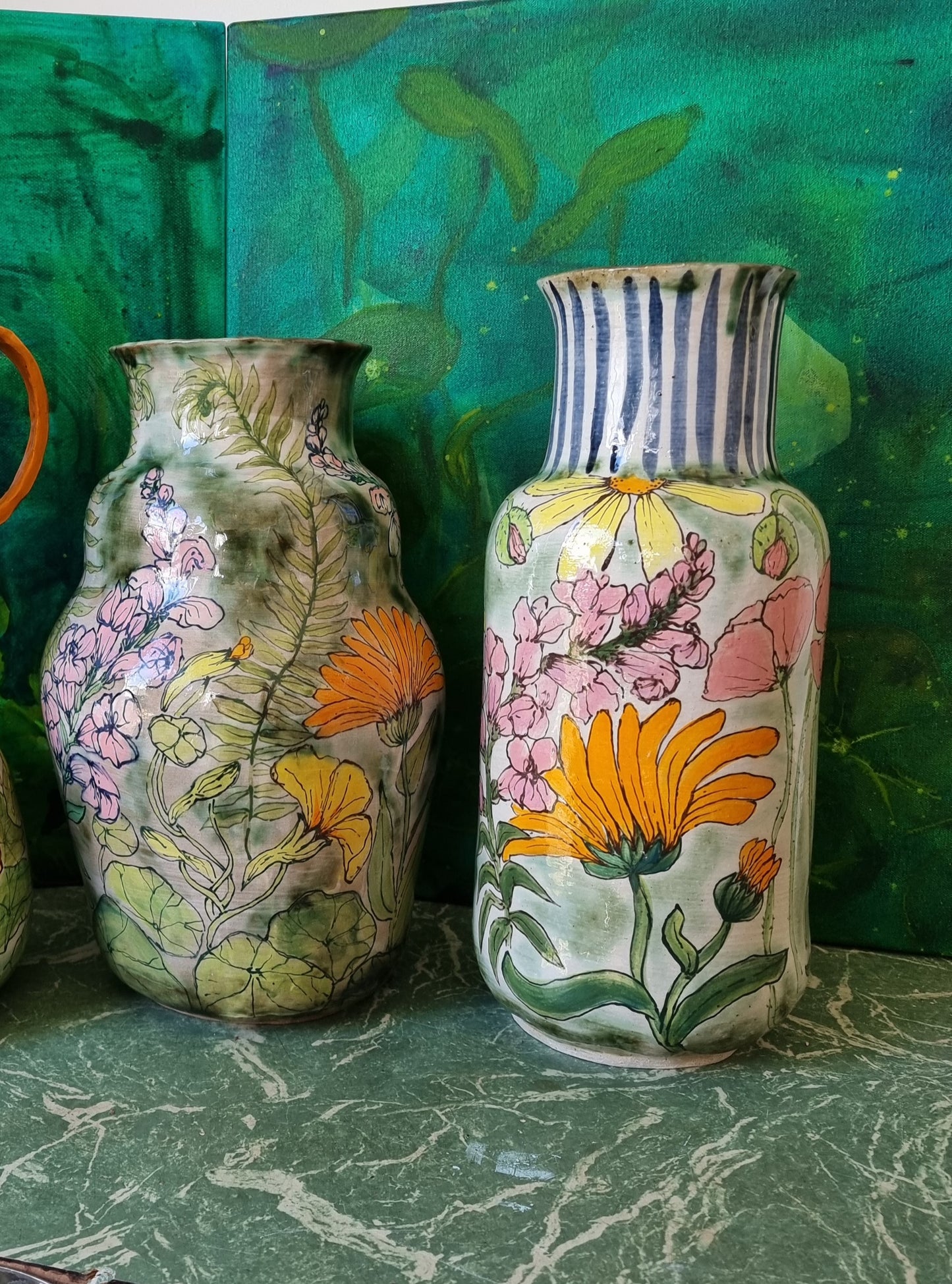 Moody Twilight Garden Vase