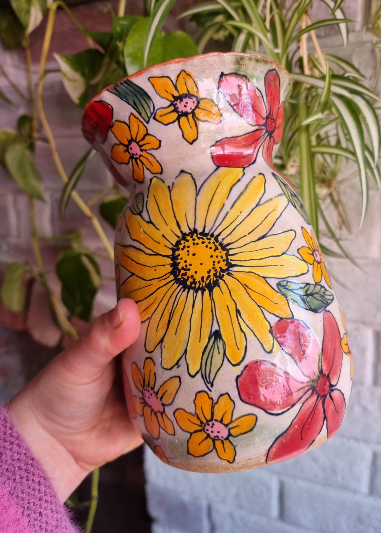 Somewhere Sunny Vase